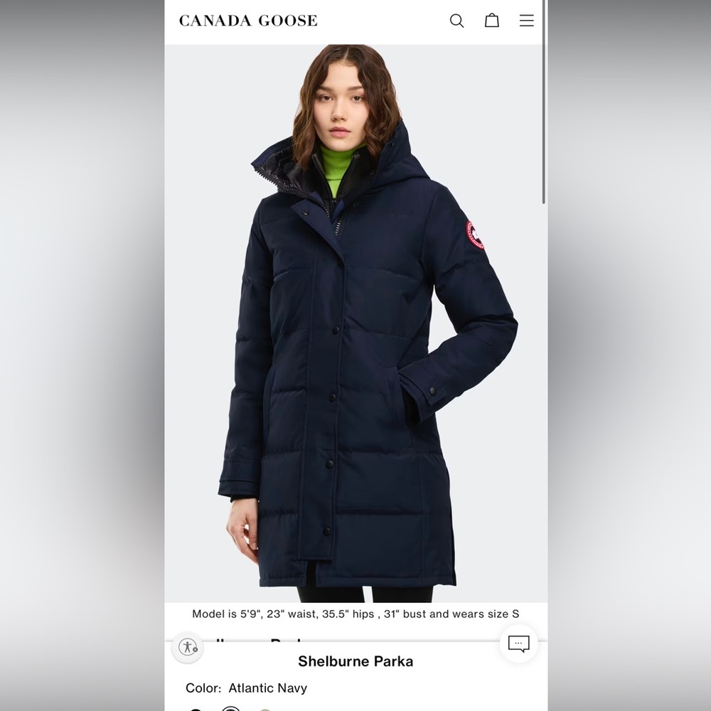NWT Canada Goose Shelburne Hooded Parka